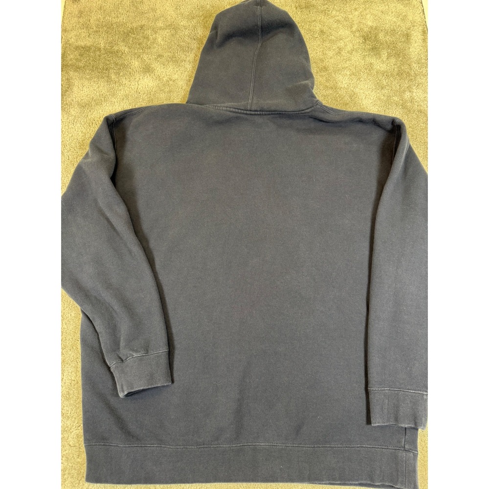 Orvis Tackle and Supply Graphic Hoodie Mens XXL Navy Blue Pullover Sweatshirt - Picture 2 of 6